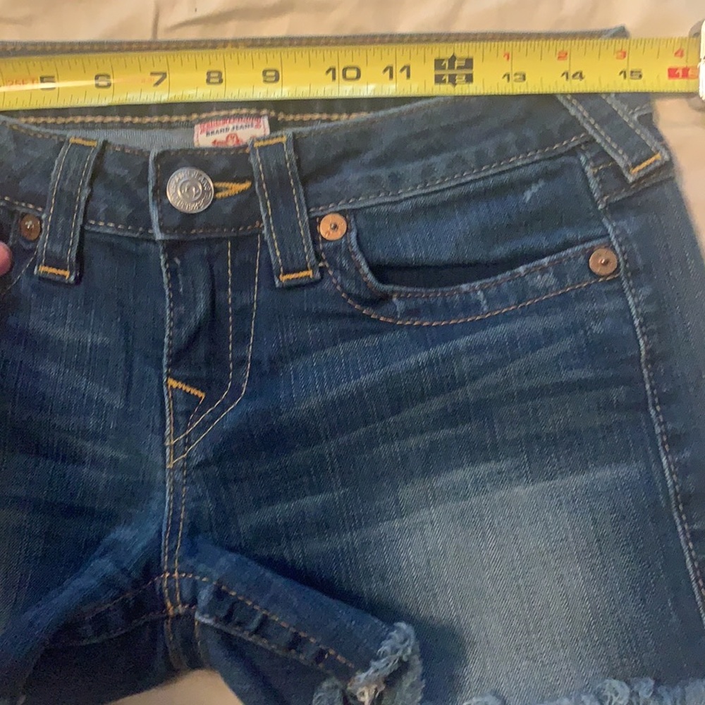 True Religion Keira shorts size 29 Made in USA